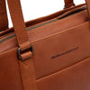 Leather Shoulder Bag Cognac Porlezza