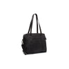 Leather Shoulder Bag Black Pretoria