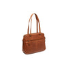 Leather Shoulder Bag Cognac Pretoria