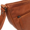 Leather Shoulder Bag Cognac Piemonte