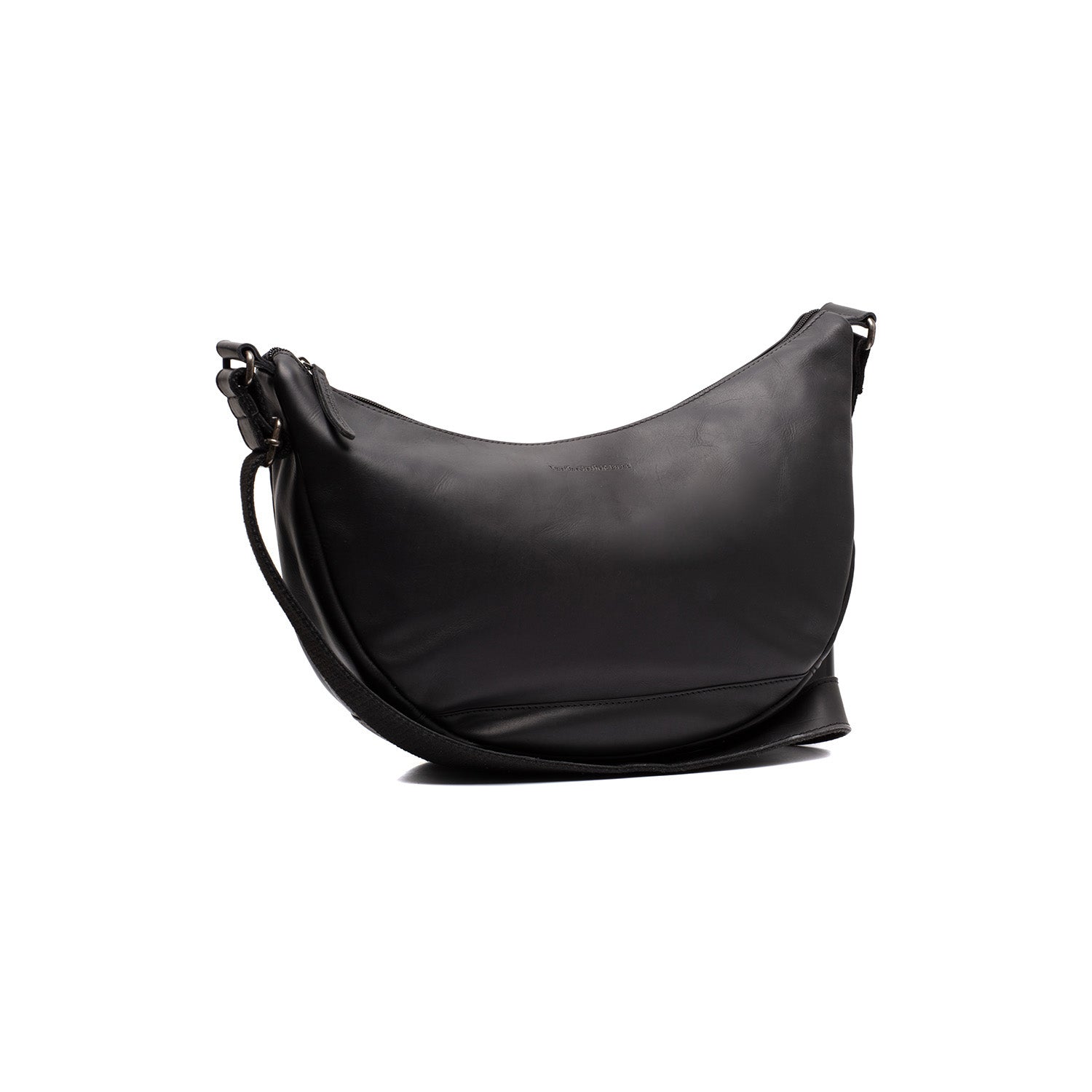 Leather Shoulder Bag Black Peckham