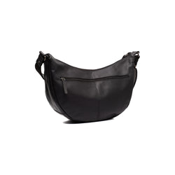 Leather Shoulder Bag Black Peckham