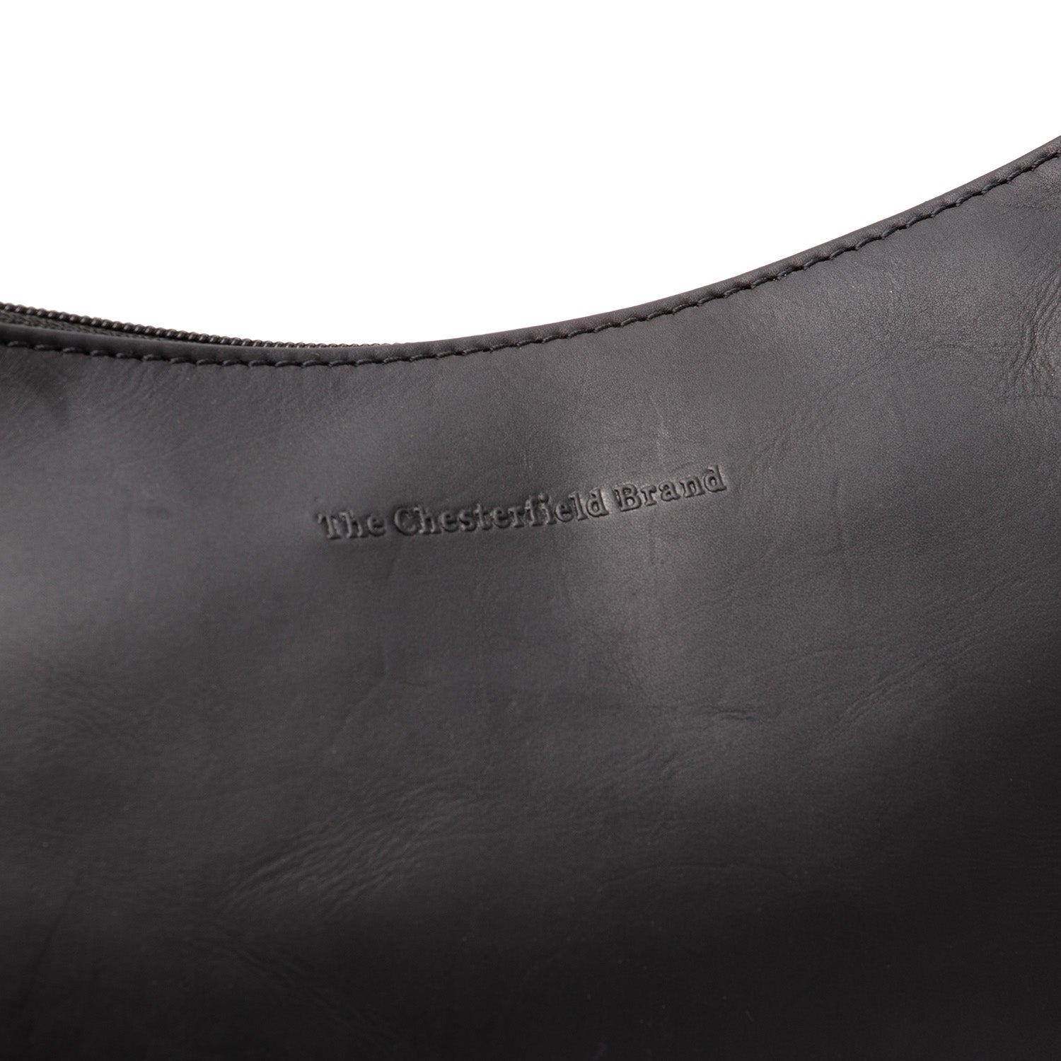 Leather Shoulder Bag Black Peckham