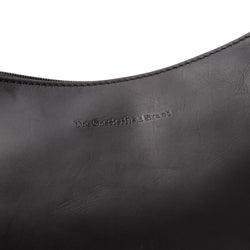 Leather Shoulder Bag Black Peckham