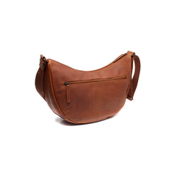 Sac Bandoulière en Cuir Cognac Peckham