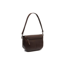 Sac Bandoulière en Cuir Marron Lizzola