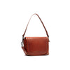 Leather Shoulder Bag Cognac Lizzola