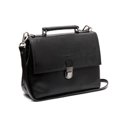 Sac Bandoulière en Cuir Noir Renata