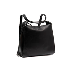 Leather Shoulder Bag Black Letizia