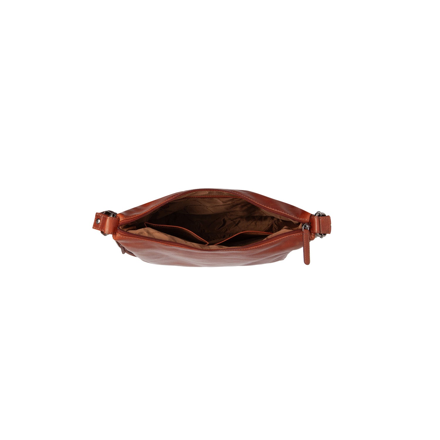 Leather Shoulder Bag Cognac Letizia