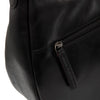 Leather Shoulder Bag Black Alexandria