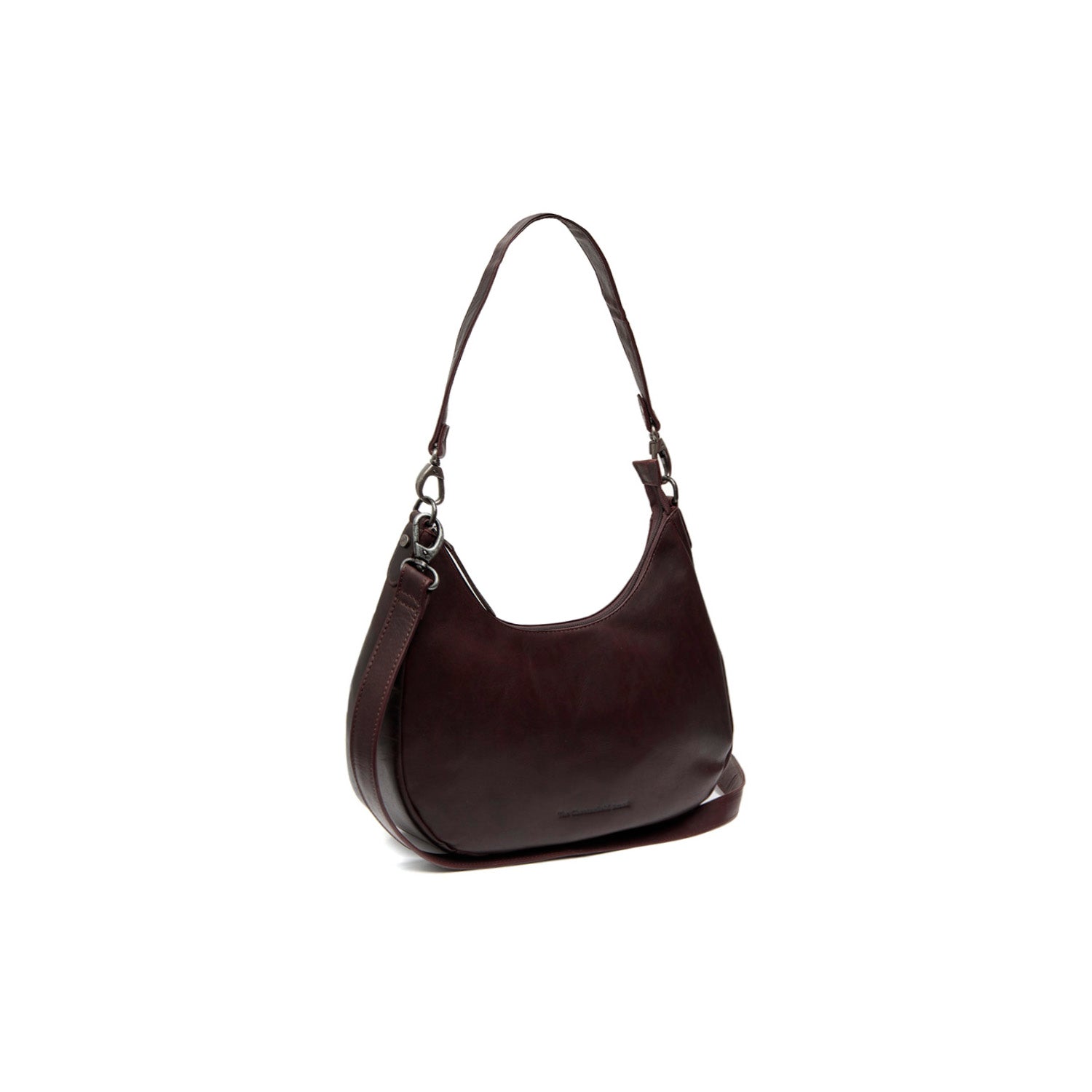 Leather Shoulder Bag Brown Alexandria