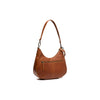 Leather Shoulder Bag Cognac Alexandria