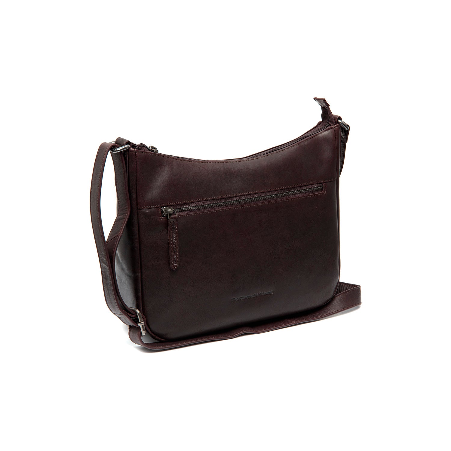 Leather Shoulder Bag Brown Loraine