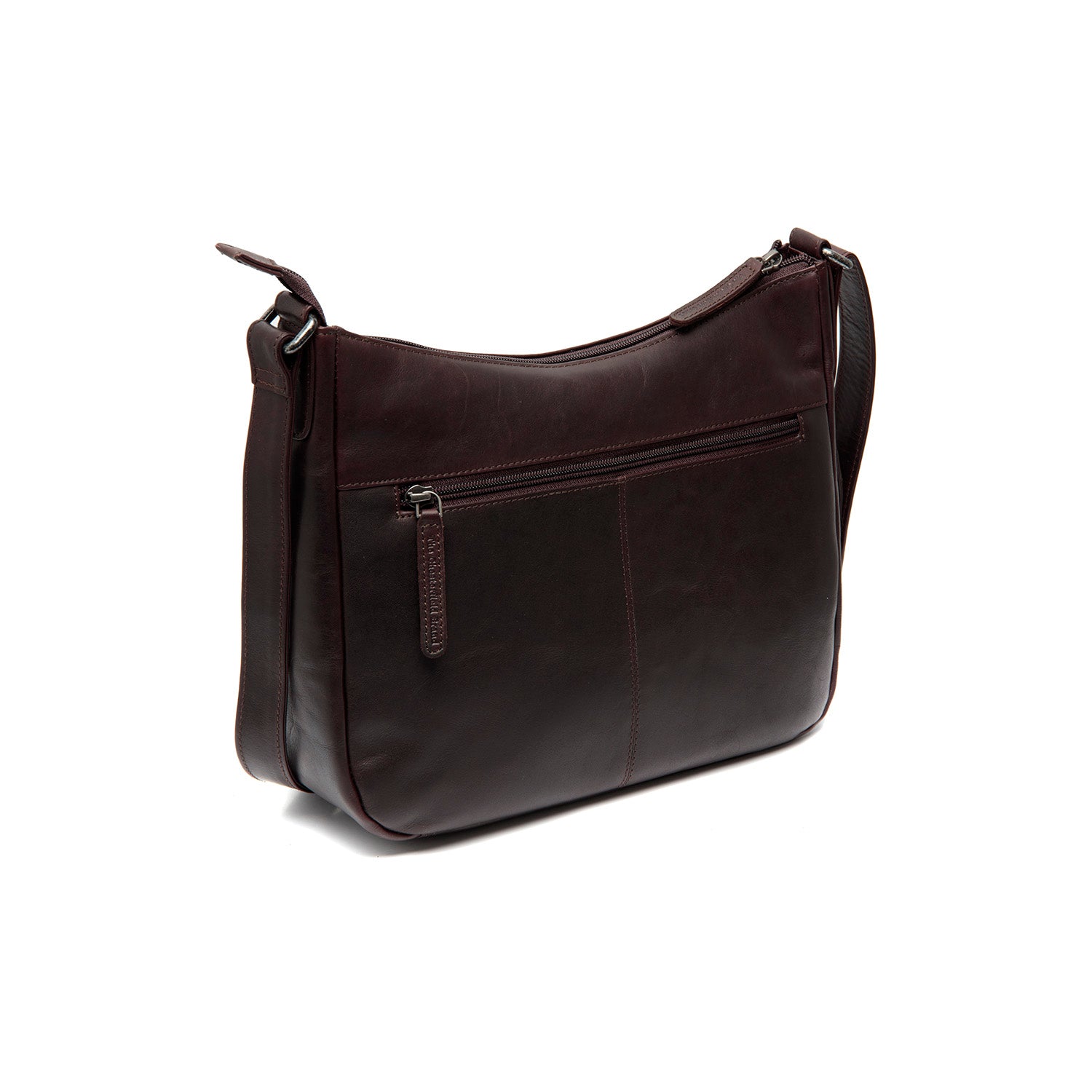 Leather Shoulder Bag Brown Loraine