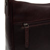 Leather Shoulder Bag Brown Loraine