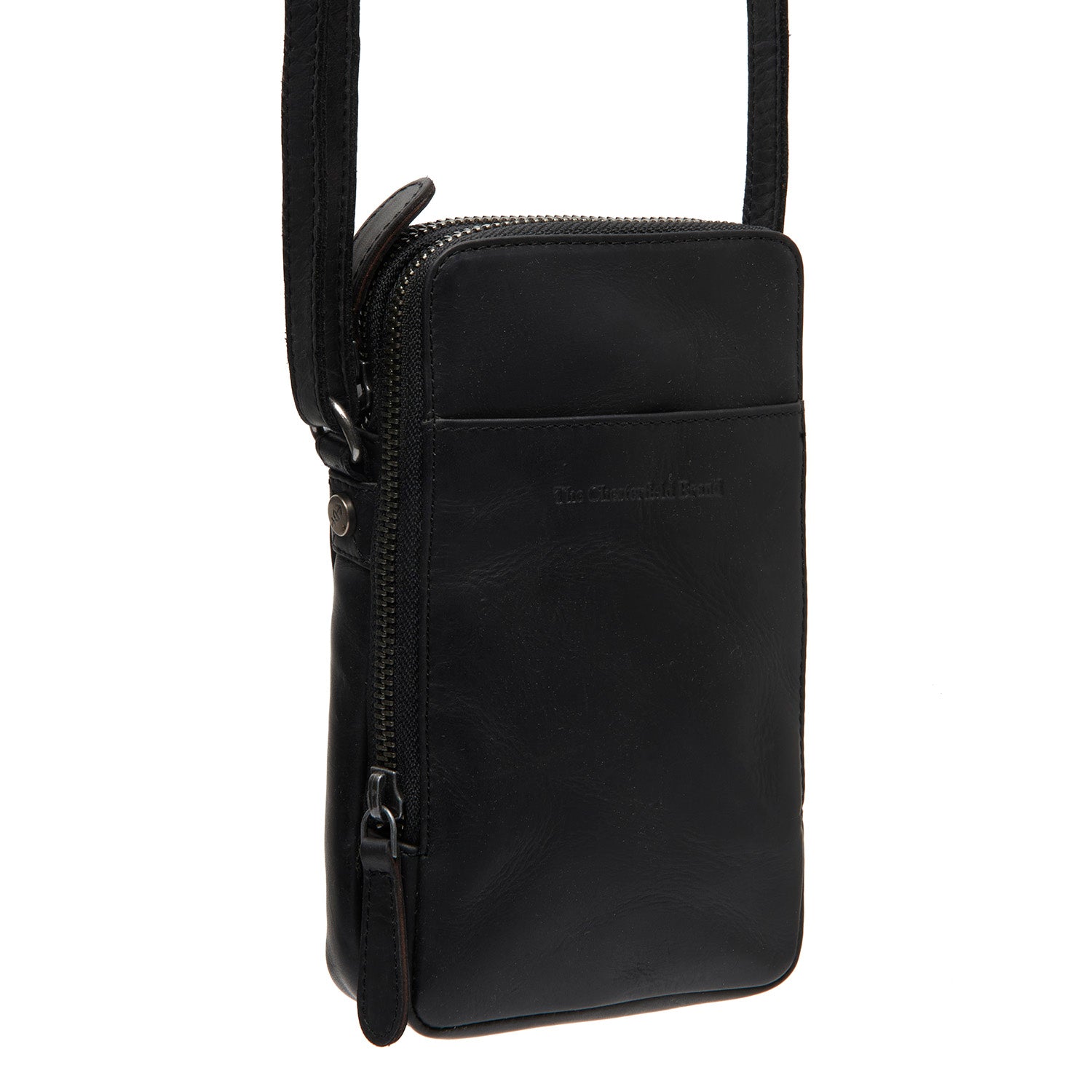 Leather Shoulder Bag Black Alesund