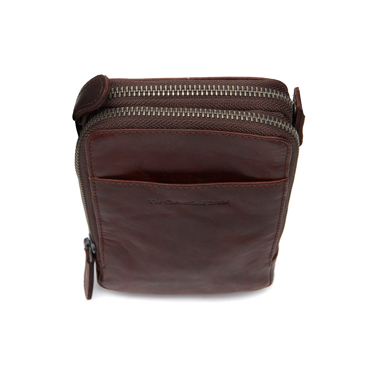 Leather Shoulder Bag Brown Alesund