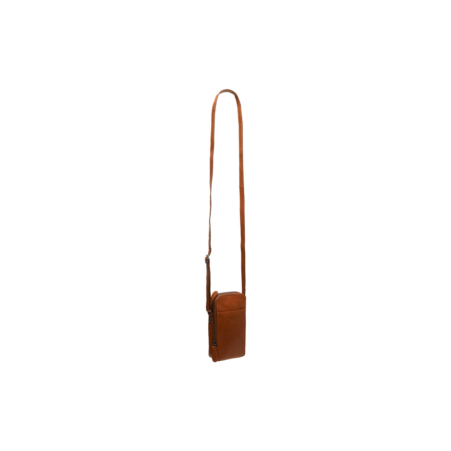 Leather Shoulder Bag Cognac Alesund