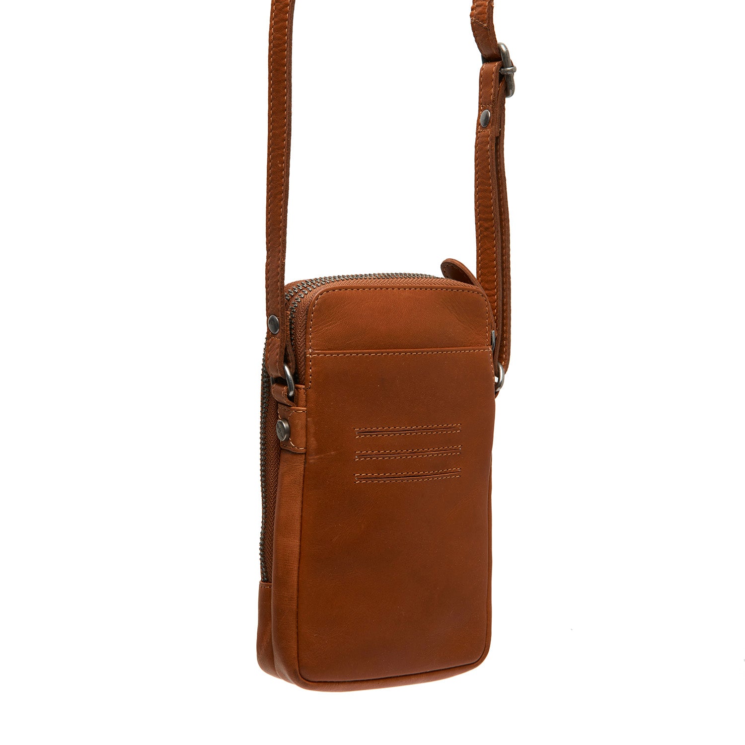 Sac Bandoulière en Cuir Cognac Alesund