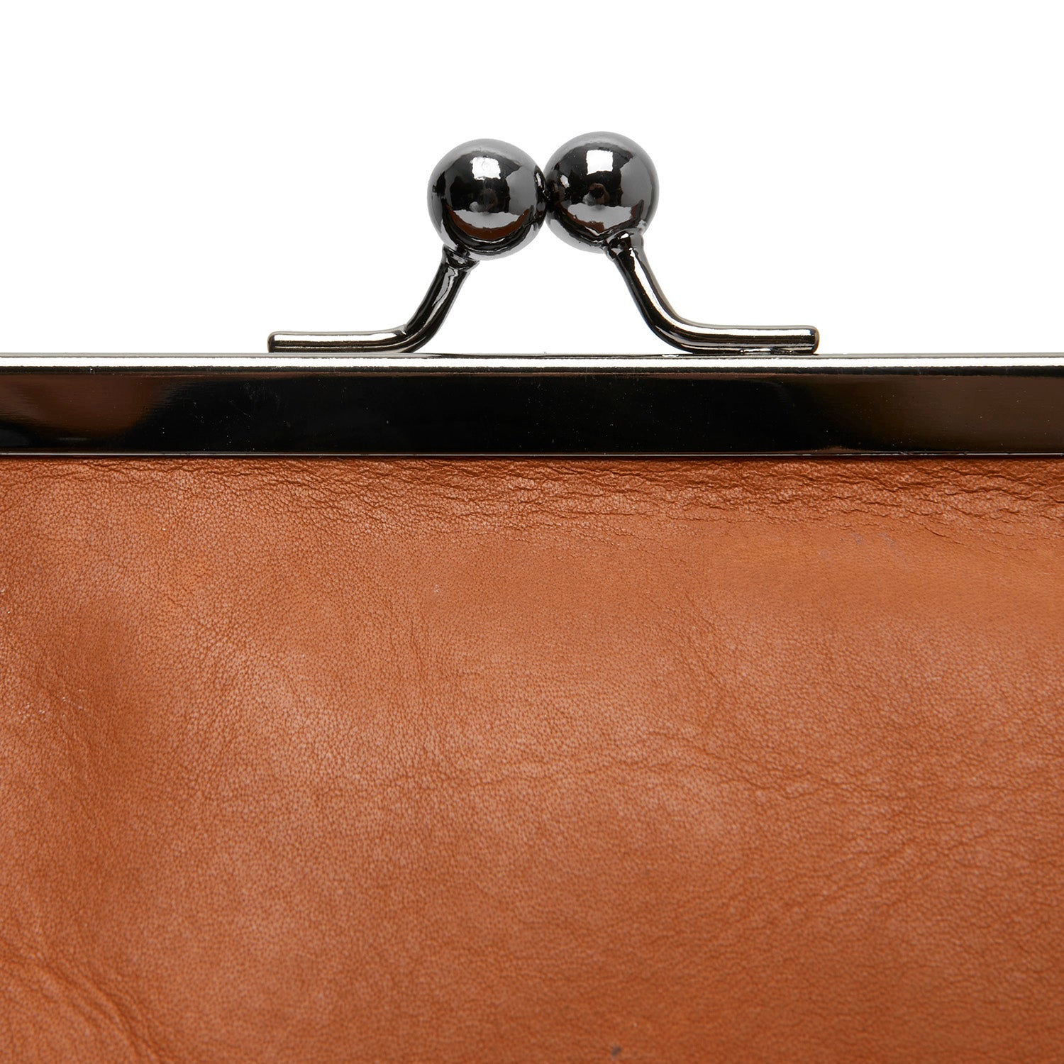 Leather Shoulder Bag Cognac Andrade