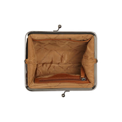 Leather Shoulder Bag Cognac Andrade