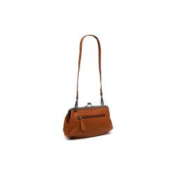 Leather Shoulder Bag Cognac Andrade