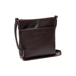 Leather Shoulder Bag Brown Navene