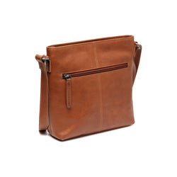 Leather Shoulder Bag Cognac Navene