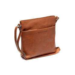 Leather Shoulder Bag Cognac Navene