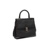 Leather Shoulder Bag Black Angera