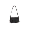 Leather Shoulder Bag Black Clifden