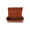 Leather Shoulder Bag Cognac Clifden