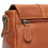 Leather Shoulder Bag Cognac Clifden