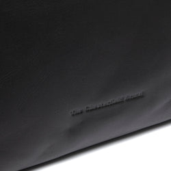 Leather Shoulder Bag Black Hermosa