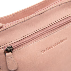 Leather Shoulder Bag Vintage Rose Aston