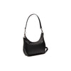 Leather Shoulder Bag Black Nancy