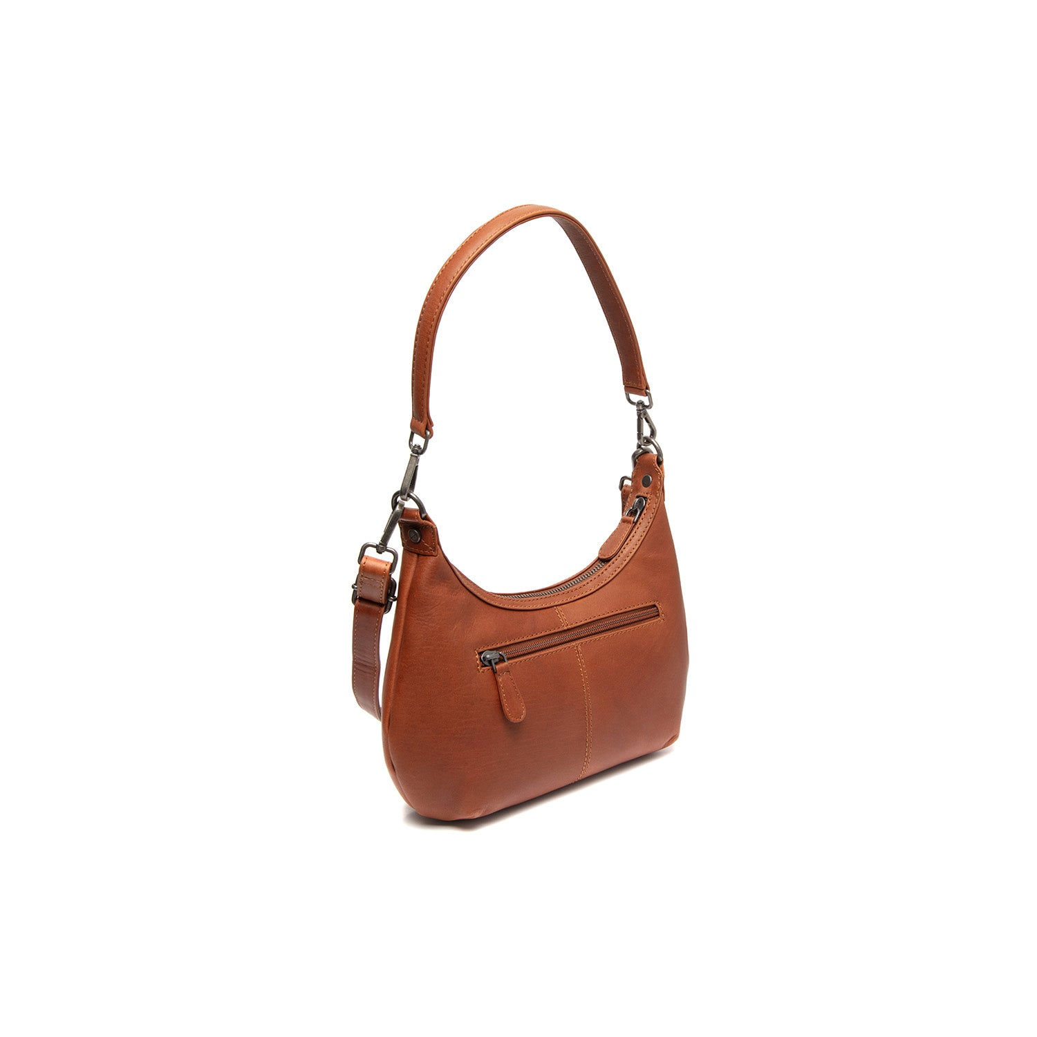 Sac Bandoulière en Cuir Cognac Nancy