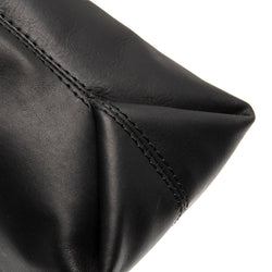 Sac Bandoulière en Cuir Noir Christie