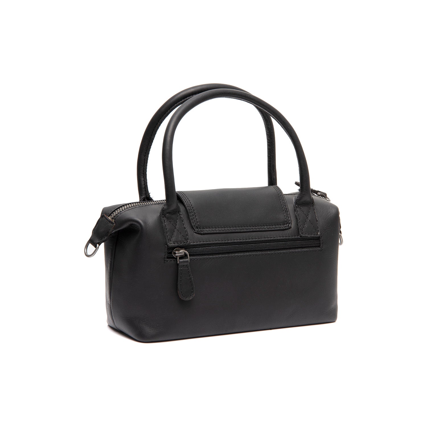 Leather Shoulder Bag Black Hockney