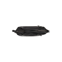 Leather Shoulder Bag Black Hockney