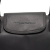 Leather Shoulder Bag Black Hockney