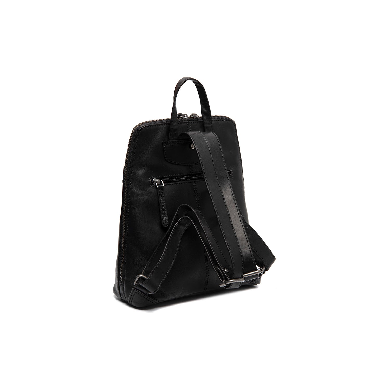 Leather Backpack Black Linford