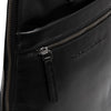 Leather Backpack Black Linford