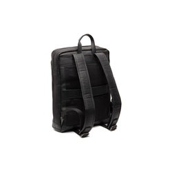 Leather Backpack Black Jasper