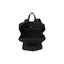 Leather Backpack Black Jasper