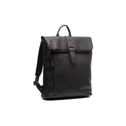 Leder Rucksack Schwarz Larsson