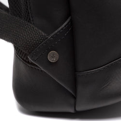 Leder Rucksack Schwarz Larsson