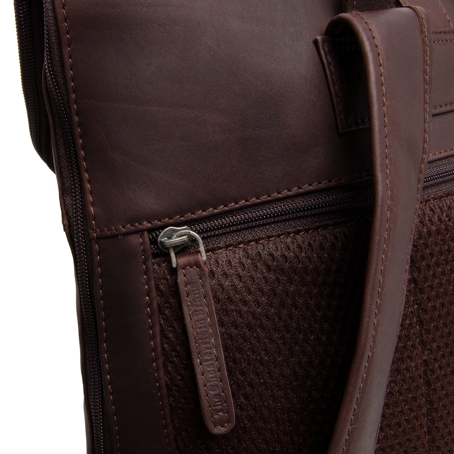 Leather Backpack Brown Larsson