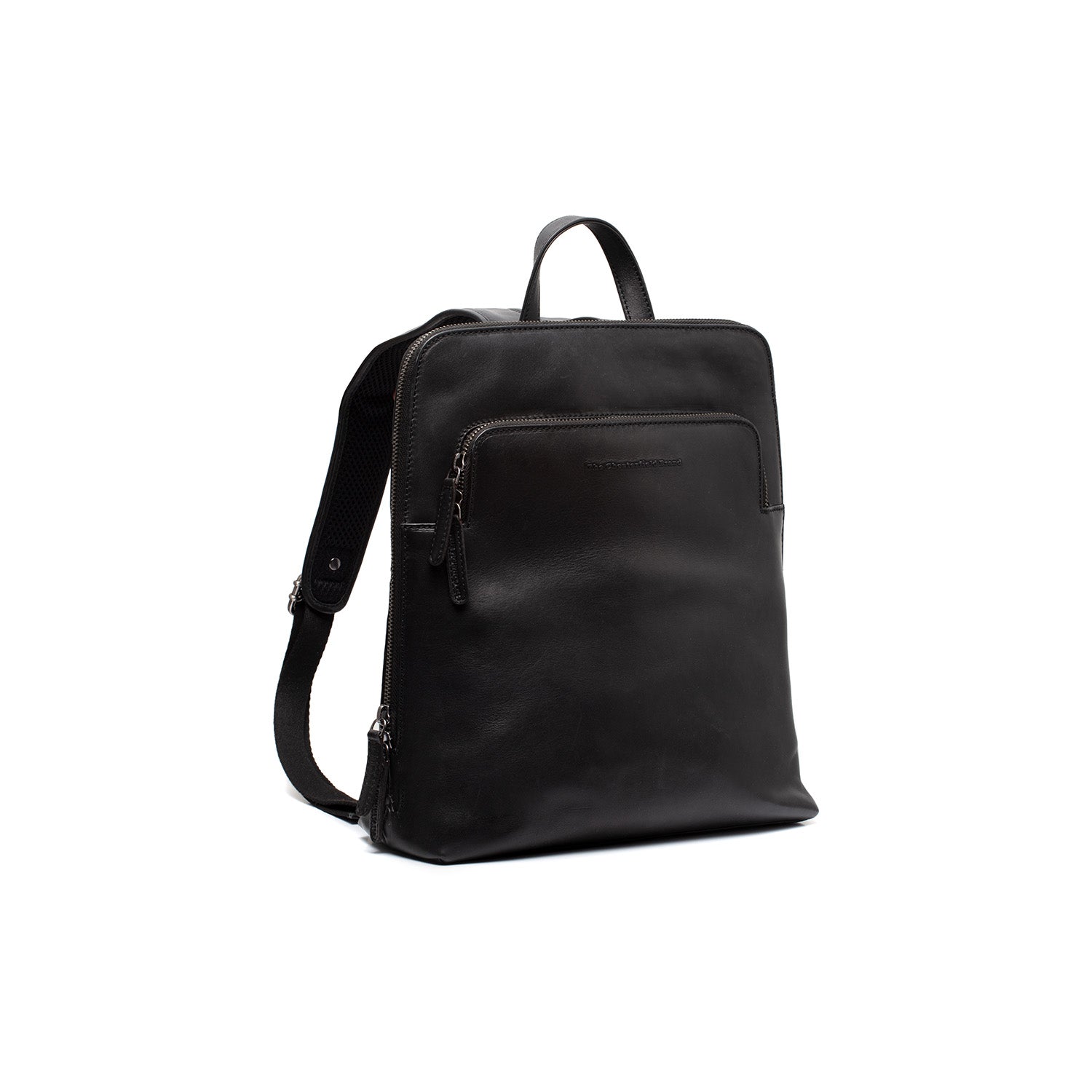 Leather Backpack Black Fornella